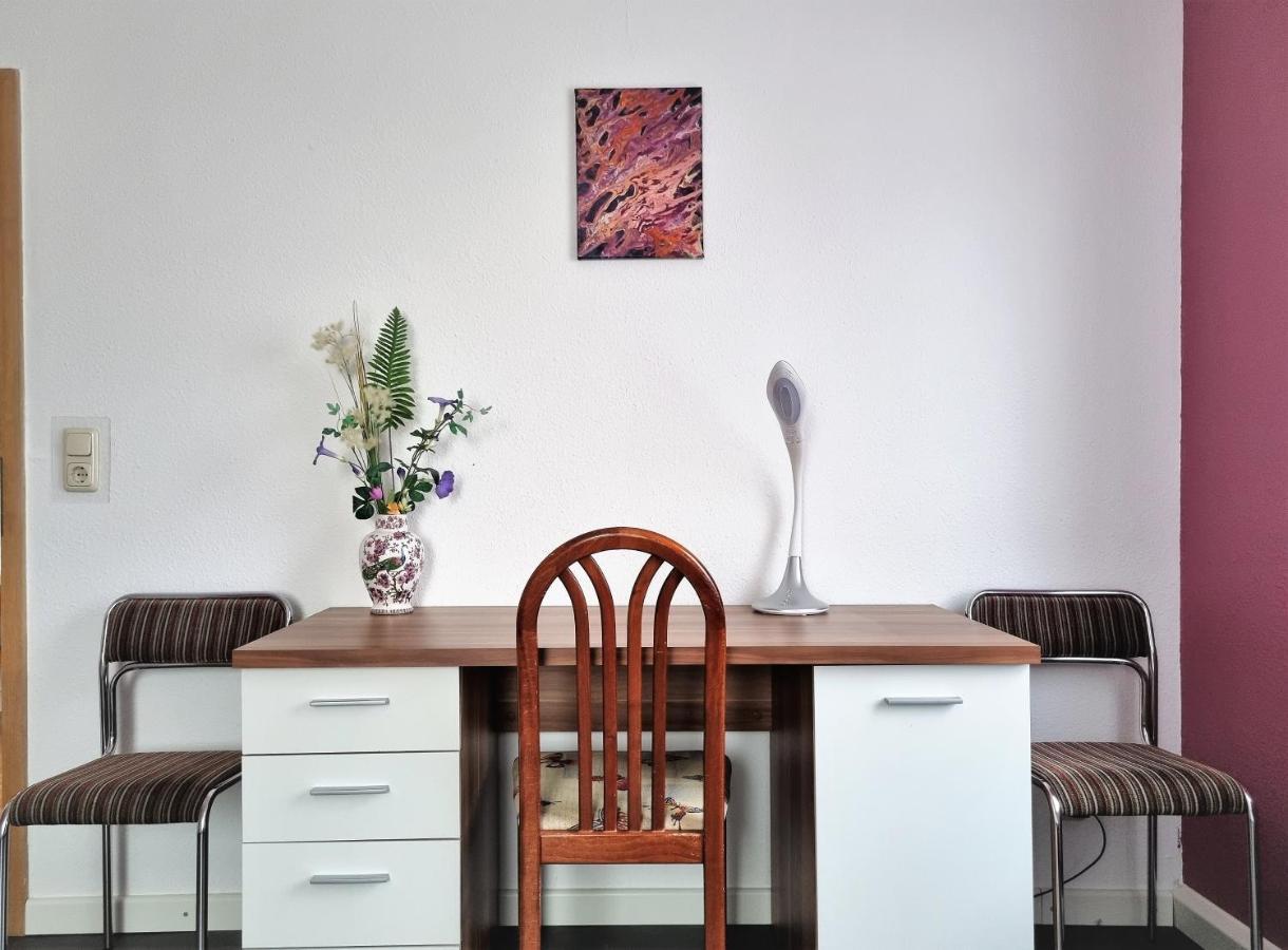 Apartment Bayreuth, Grosse Ferienwohnung Im Haus Mit Kunst, 3 Schlafzimmer, Kueche, Parkplatz Bagian luar foto